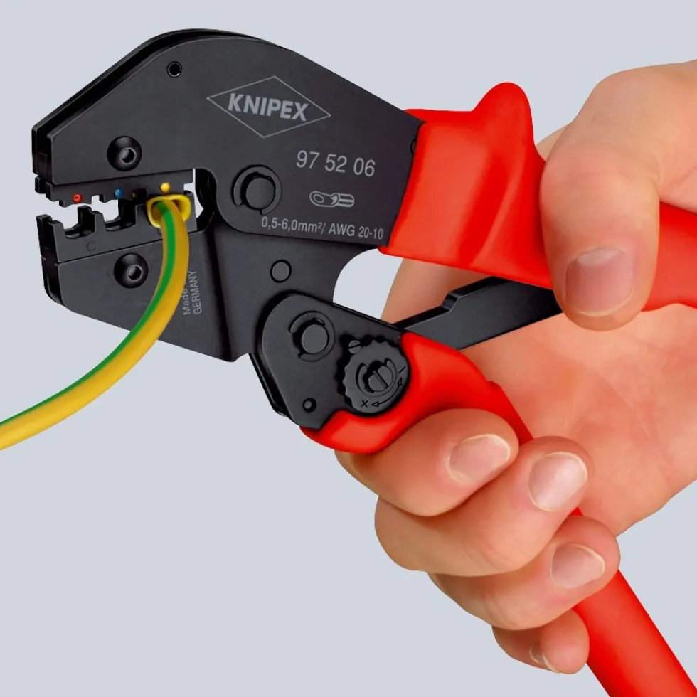 Knipex Presstång 975206 250mm 0,5-6mm², för isolerade kabelskor