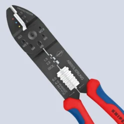 Knipex Presstång 9722240 240mm 0,75-6 + 0,5-2,5mm², för kabelskor