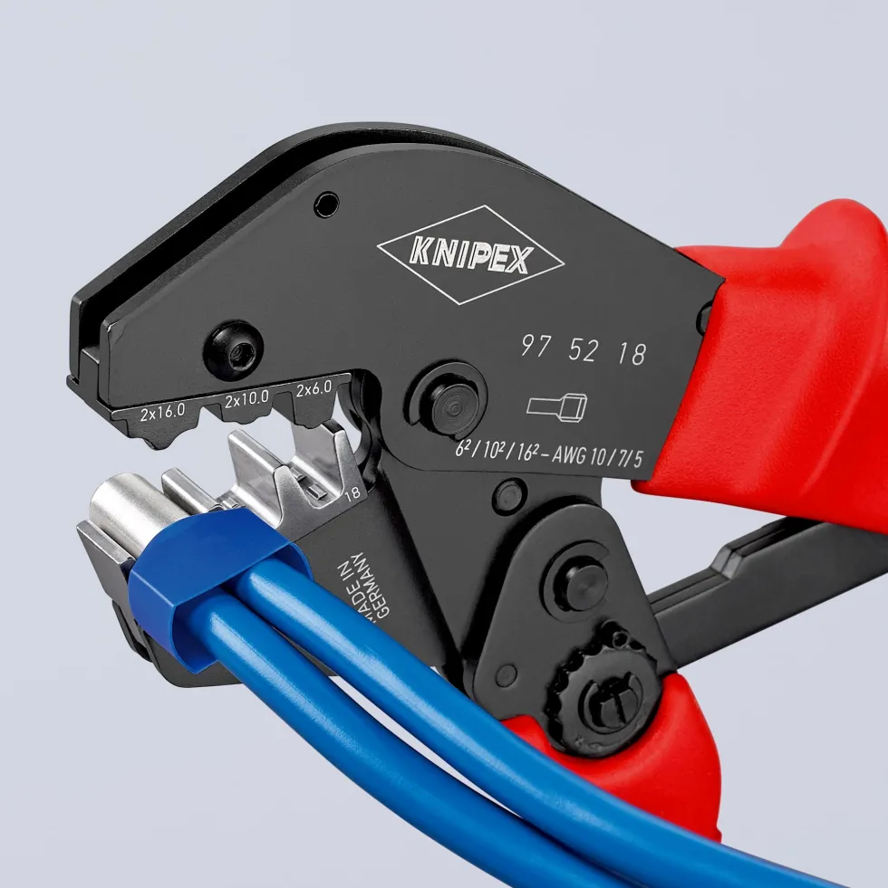 Knipex Presstång 975218 250mm 2x6 + 2x10 + 2x16mm²