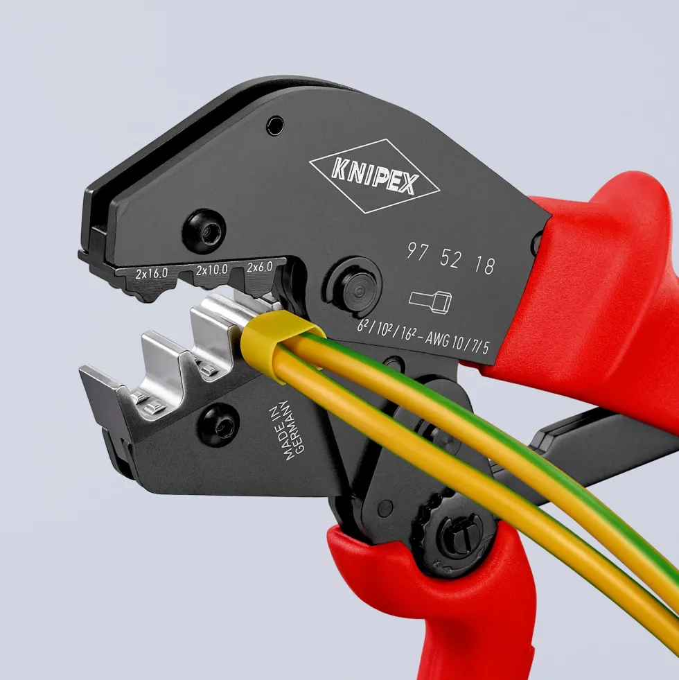 Knipex Presstång 975218 250mm 2x6 + 2x10 + 2x16mm²
