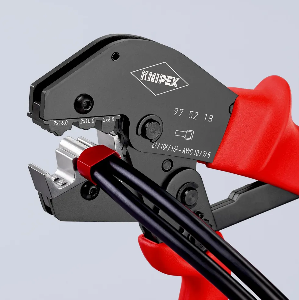 Knipex Presstång 975218 250mm 2x6 + 2x10 + 2x16mm²