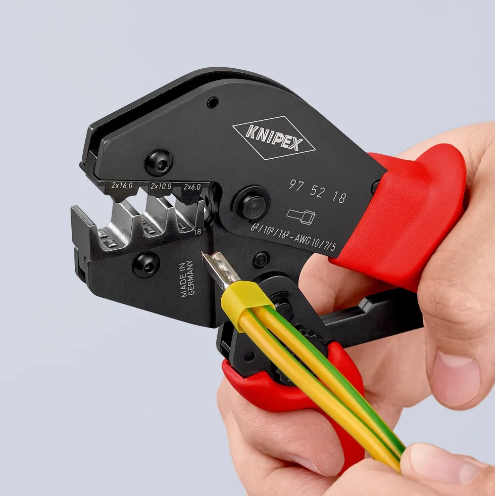 Knipex Presstång 975218 250mm 2x6 + 2x10 + 2x16mm²