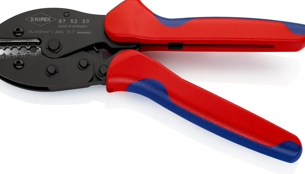 Knipex Presstång 9752 PreciForce 220mm för oisolerade kabelskor