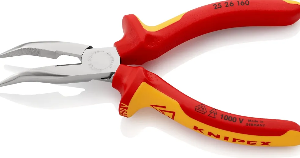 Knipex Radiotång 2526160 160mm VDE, vinklad