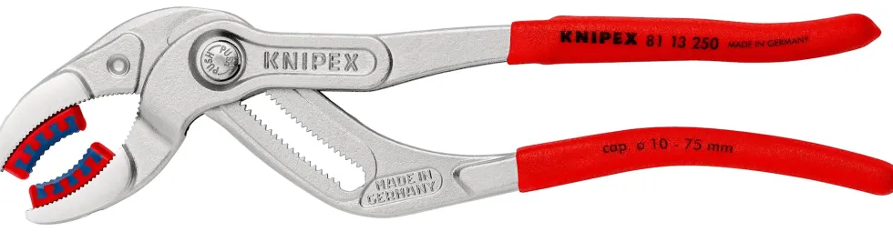 Knipex Sifon Griptång 8113250 250mm, med backar, för vattenlås & kopplingar