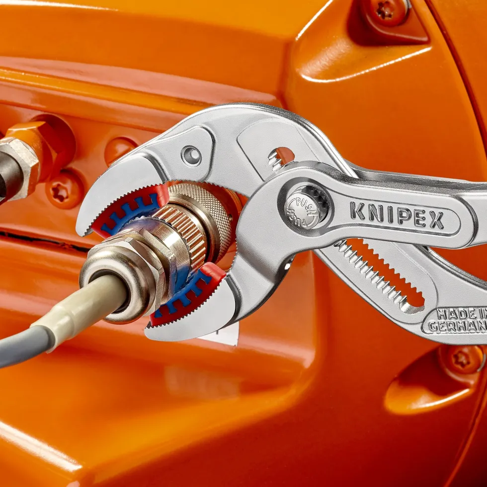 Knipex Sifon Griptång 8113250 250mm, med backar, för vattenlås & kopplingar