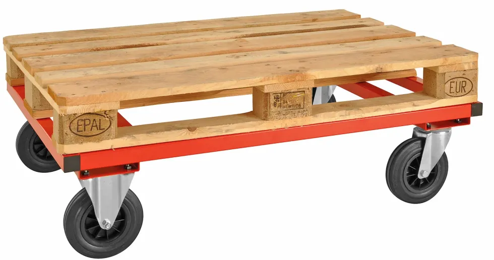 Kongamek Röd Pallvagn