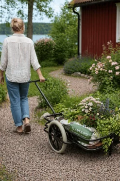 Kongamek Svart Dragkärra