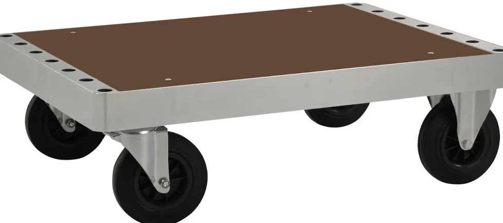 Kongamek 90 x 60 cm Elförzinkad Plattformsvagn