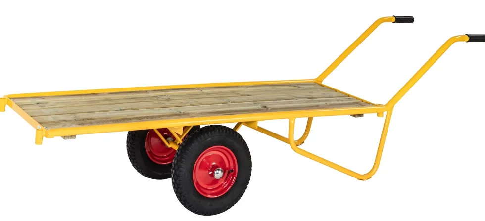Kongamek 165 x 61,5 cm Gul Perrongkärra