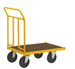 Kongamek 70 x 45,4 cm Gul Plattformsvagn