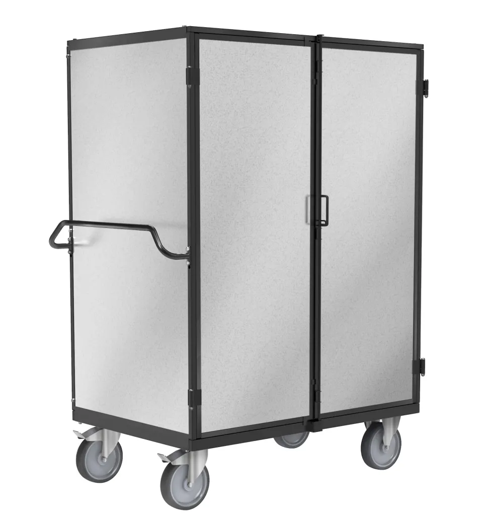 Kongamek 113,4 x 74,5 cm Mörkgrå Säkerhetsvagn