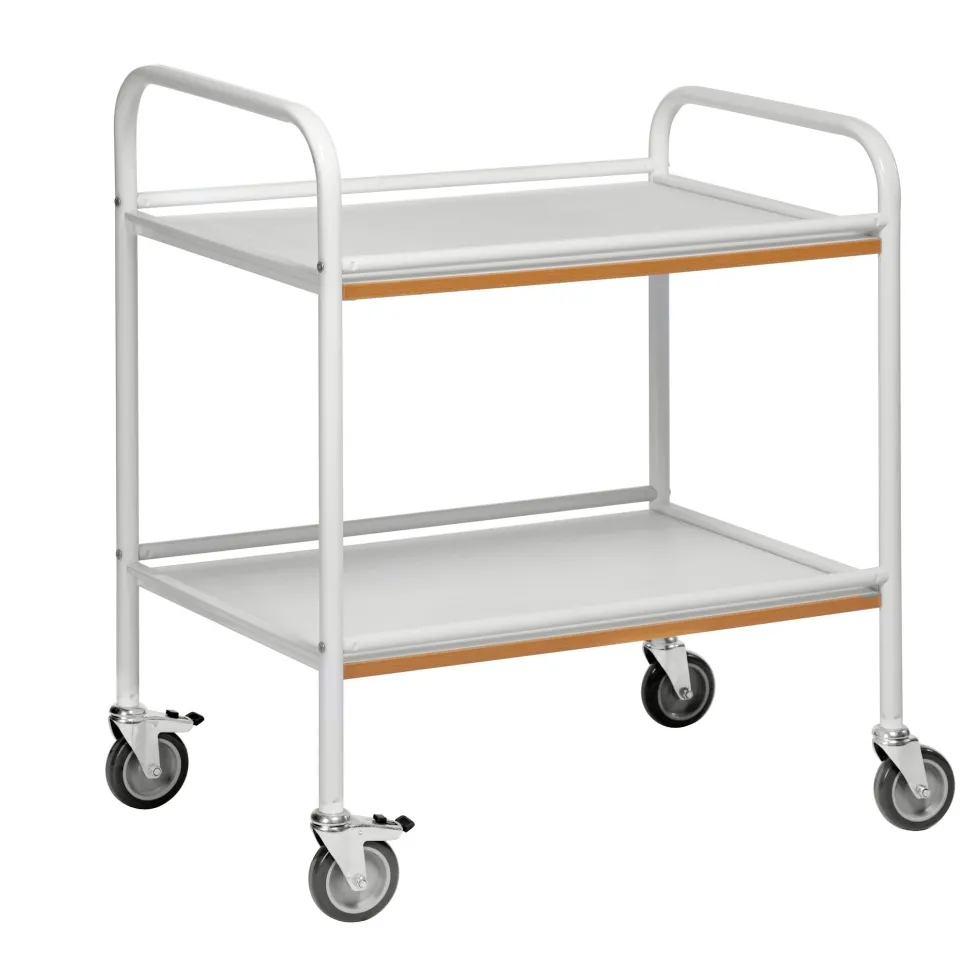 Kongamek 70 x 48 cm Vit Serveringsvagn