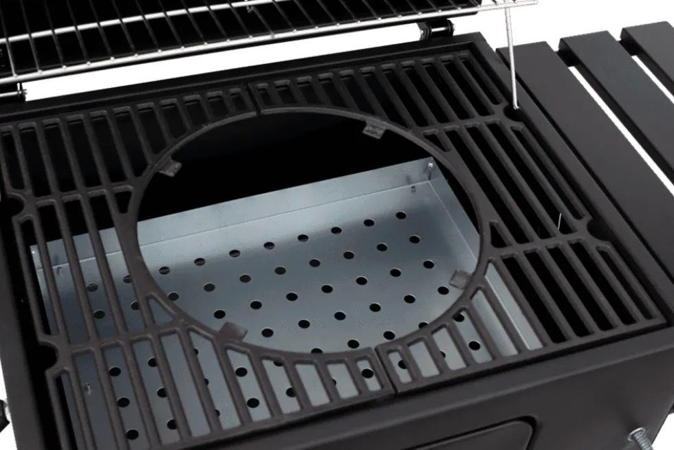 Landmann Comfort Basic Kolgrillvagn med gjutjärnsgaller