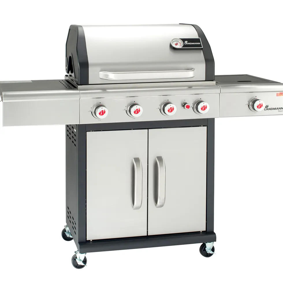 Landmann Triton cooK PTS 4.1 Stainless Steel Gasolgrill