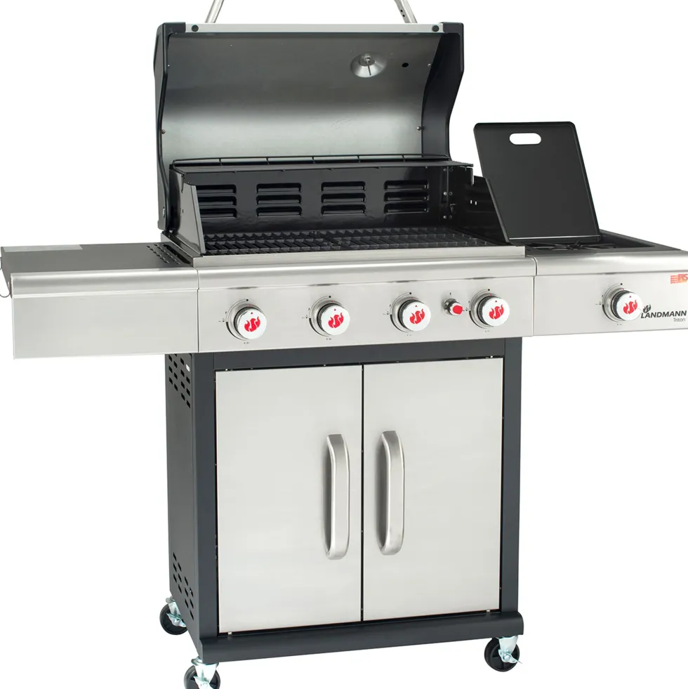 Landmann Triton cooK PTS 4.1 Stainless Steel Gasolgrill