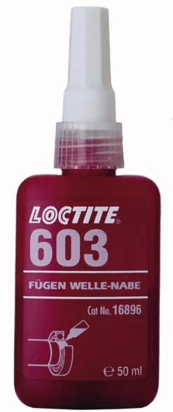 Loctite Cylindrisk fastsättning 603 50 ml flaska