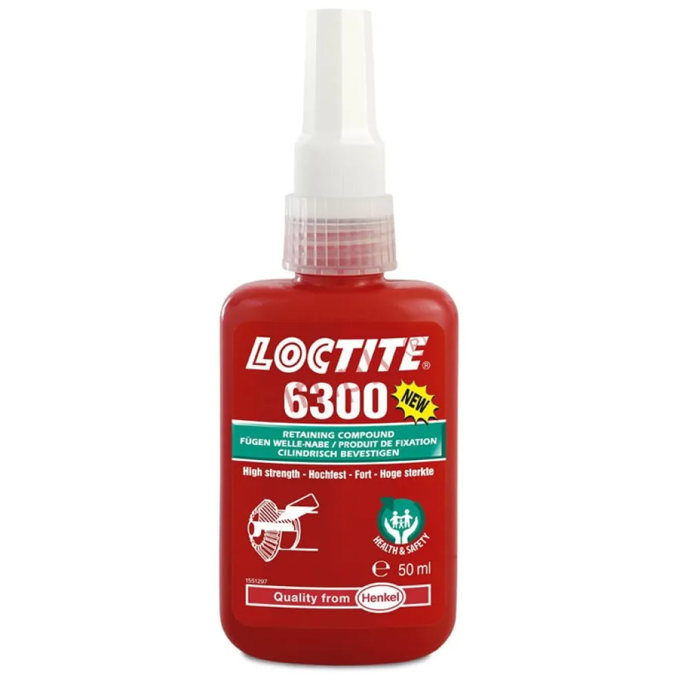 Loctite Cylindrisk fastsättning 6300 50 ml Flaska