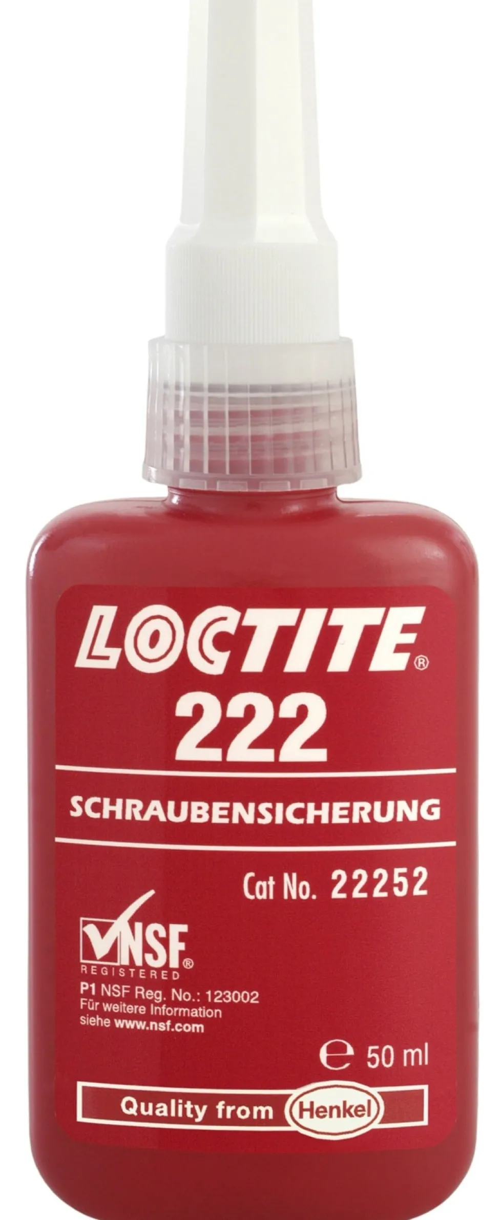 Loctite Gänglåsning 222 50 ml Flaska
