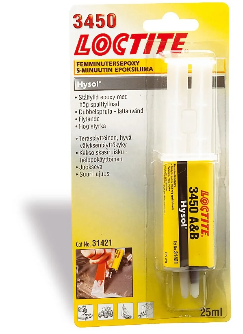 Loctite Konstruktionslim 3450 25 ml Dubbelspruta