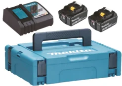 Makita Batteri & laddare 18V 2st 6 Ah BL1860B + laddare DC18RC i i MAKPAC