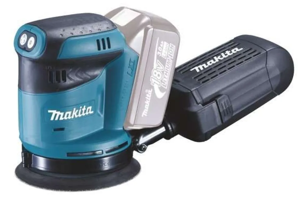 Makita Excenterslip DBO180Z 18V125mm utan batteri & laddare