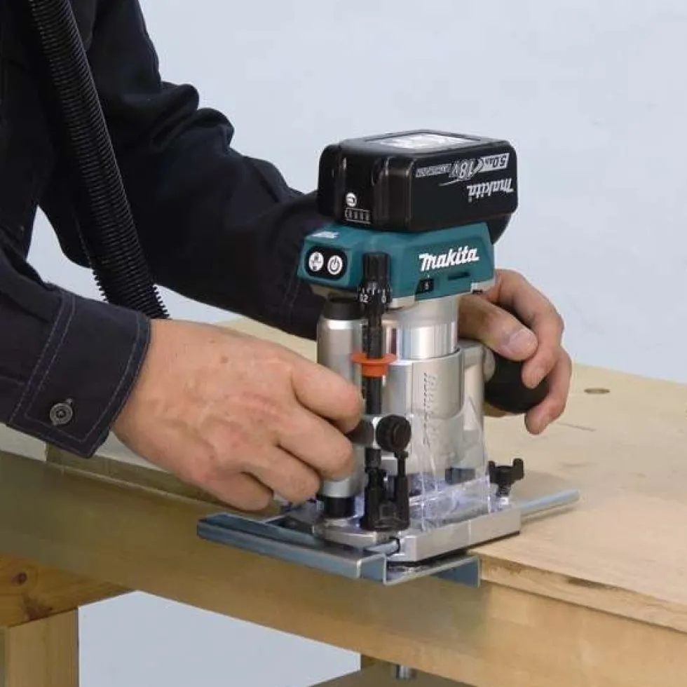 Makita Kantfräs DRT50Z 18V utan batteri & laddare