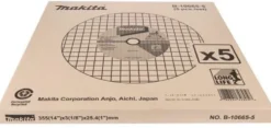 Makita Kapskiva för metall 355x3,0x25,4mm A36P Typ 41 5-pack