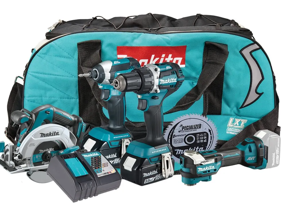 Makita Verktygspaket DLX4197TX1 Kombokit