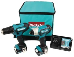 Makita Verktygspaket 12V CLX224A DF333DZ Borrskruvdragare & TD110DZ Slagskruvdragare