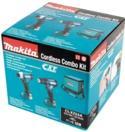 Makita Verktygspaket 12V CLX224A DF333DZ Borrskruvdragare & TD110DZ Slagskruvdragare