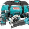 Makita Verktygssats DLX5032T 18V 5st maskiner 3st 5 Ah BL1850B batterier & laddare i väska