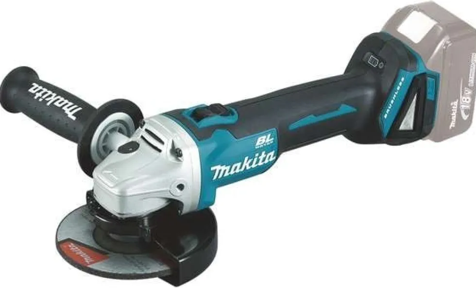 Makita Vinkelslip DGA506Z 18V 125mm broms BL utan batteri