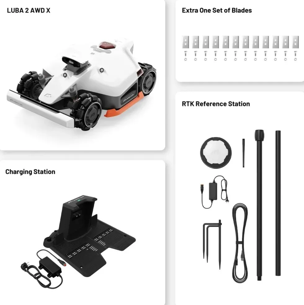 Mammotion Luba 2 AWD 5000X Robotgräsklippare
