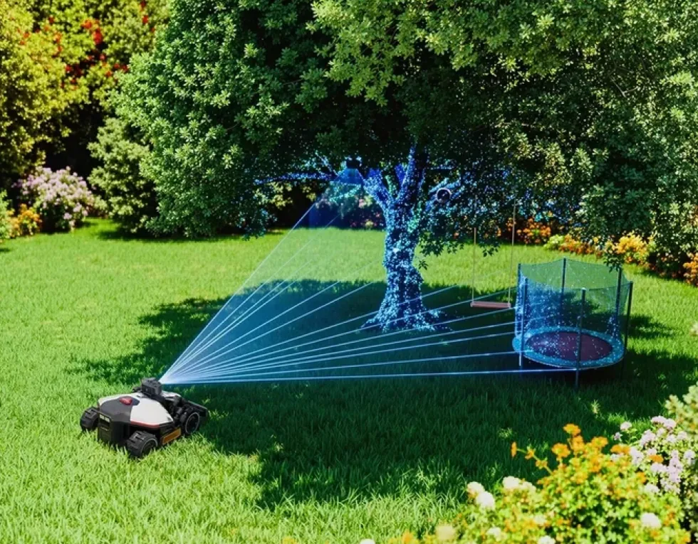 Mammotion Luba mini AWD LiDAR 1500 Robotgräsklippare