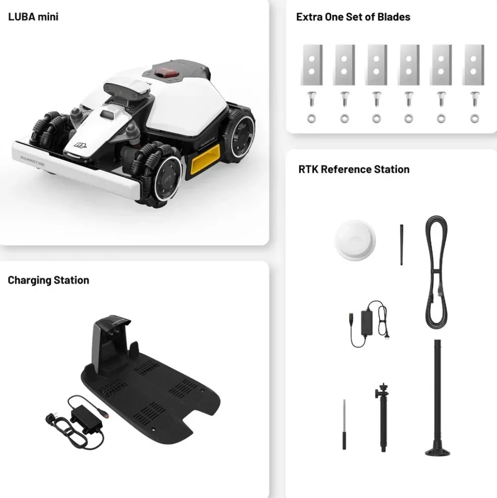 Mammotion Luba mini AWD 1500 Robotgräsklippare