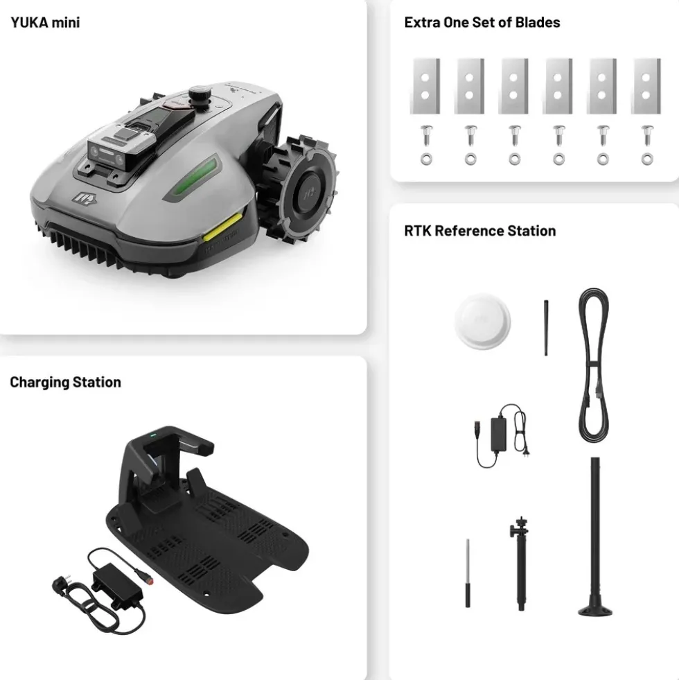Mammotion Yuka mini 800 Robotgräsklippare