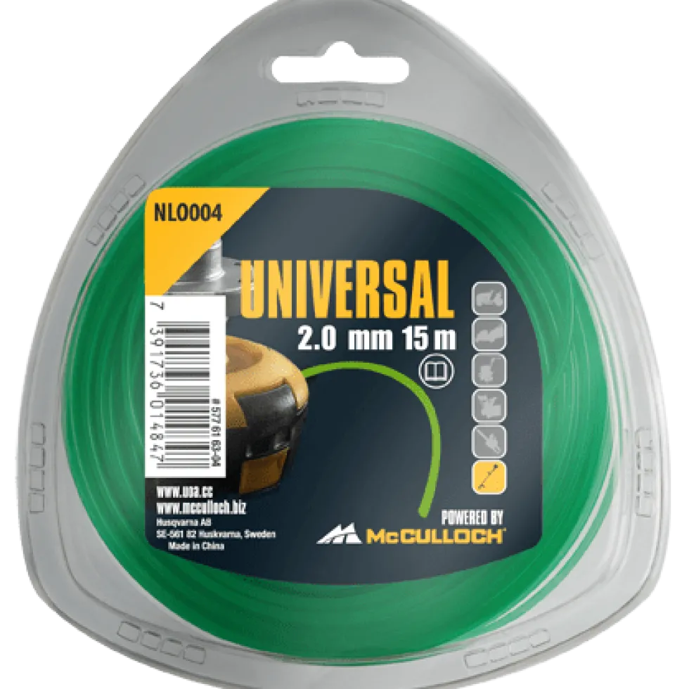 McCulloch 2,0 mm 15 m Trimmerlina