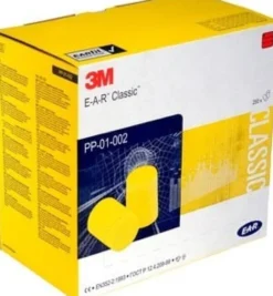 3M E-A-R Classic Hörselproppar, 28 dB, 250par/frp, PP-01-002