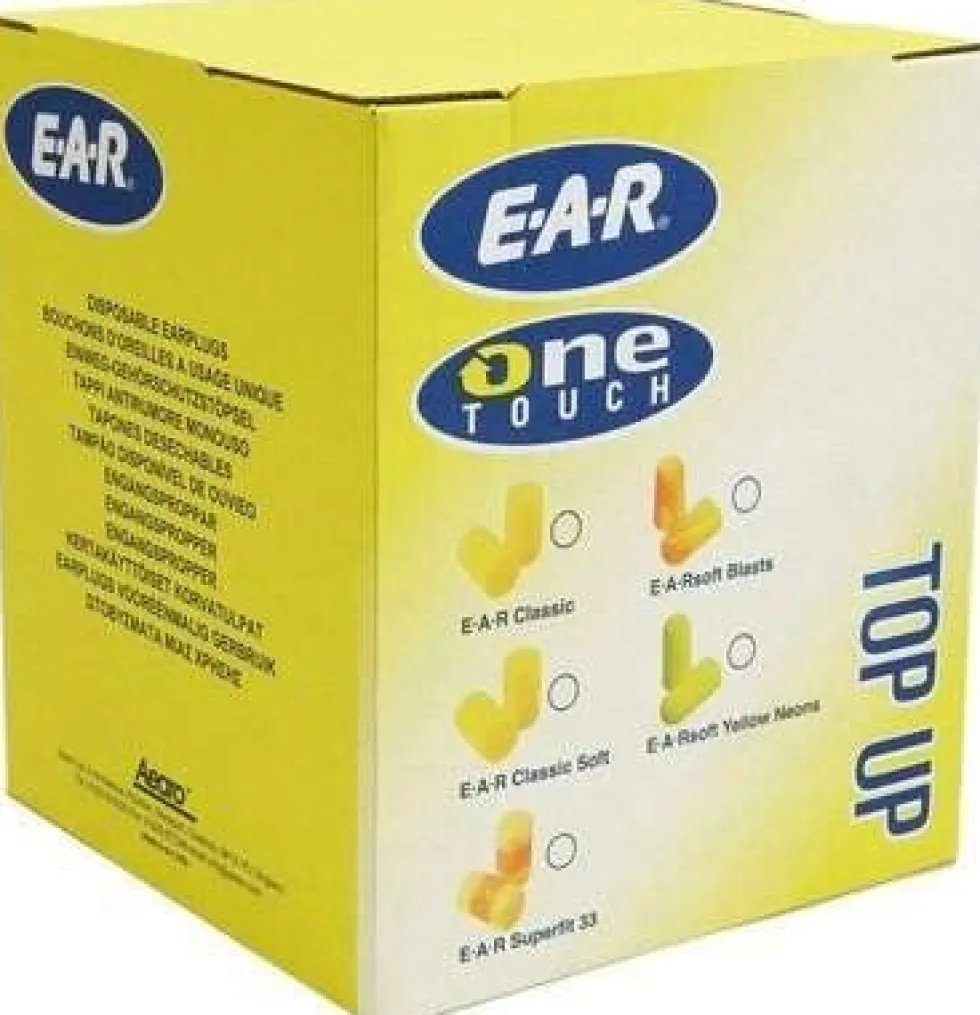 3M E-A-R Classic Hörselproppar i refillpåse, 28 dB, 500par/frp, PD-01-009