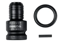 Metabo Adapter 1/2'' Till 1/4 E6,3, 3 delar, slagfast