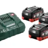 Metabo Batteri & laddare 18V 3x5,5 Ah LiHD + ASC 30-36V