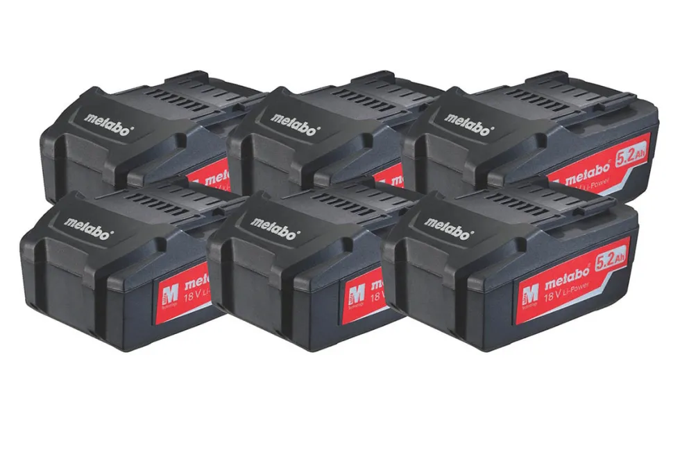 Metabo Batteripaket 18V 6x5,2Ah Li Power