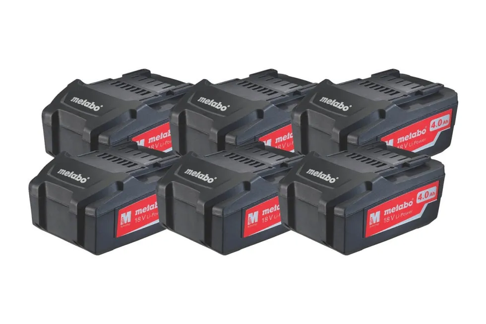 Metabo Batteripaket 18V 6x4,0Ah Li Power