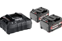Metabo Batteripaket 18V 2x4,0Ah med laddare ASC 55