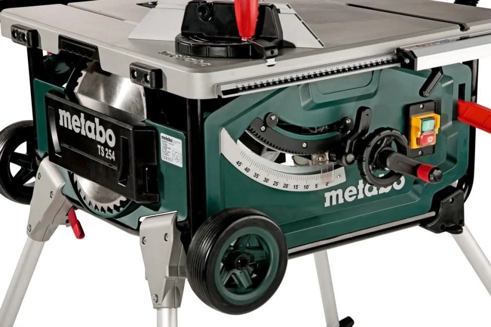 Metabo Bordsåg TS 254 med stativ & hjul