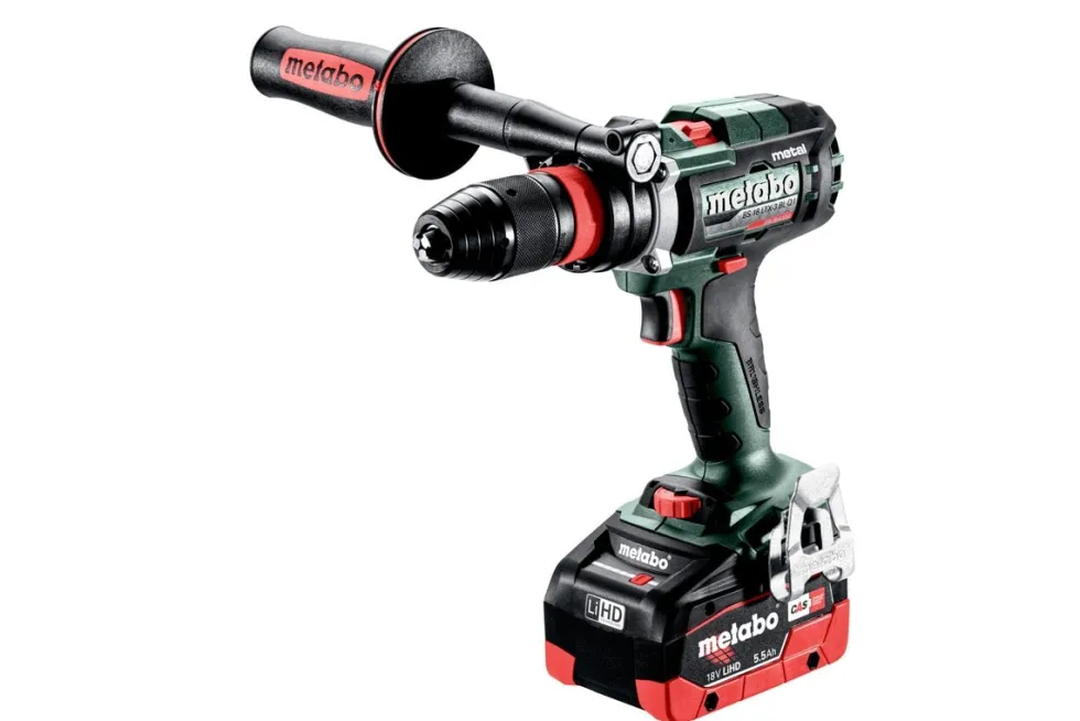 Metabo Borrskruvdragare BS 18 LTX-3 BL Q I Metal inklusive 2x5,5Ah batterier & laddare