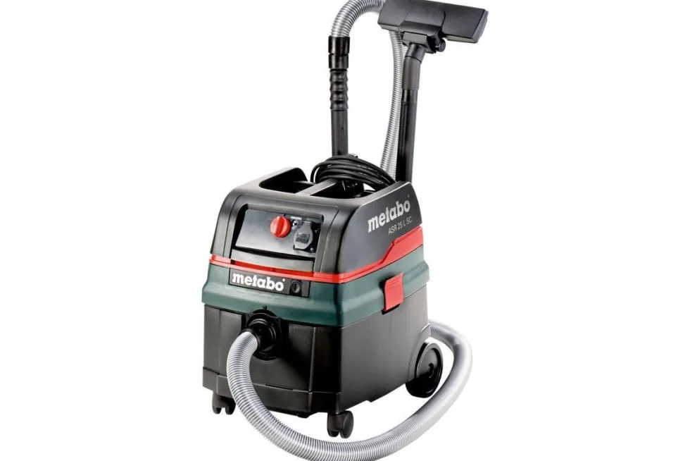 Metabo Dammsugare ASR 25 L SC med elektromagnetisk avskakning