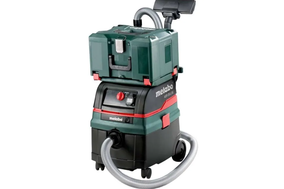 Metabo Dammsugare ASR 25 L SC med elektromagnetisk avskakning