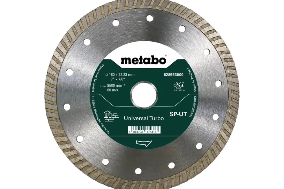 Metabo Diamantkapskiva Universal Turbo“ 180mm